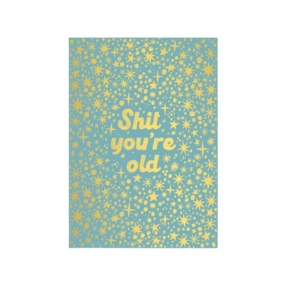 Shit you're old Postcard
