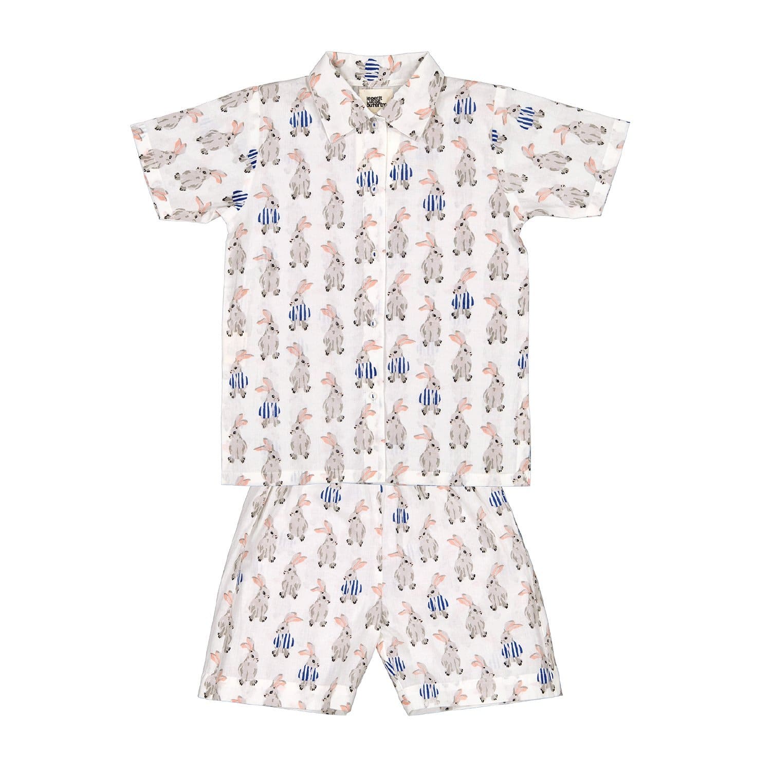 Short Sleeves Pyjama - Rabbit