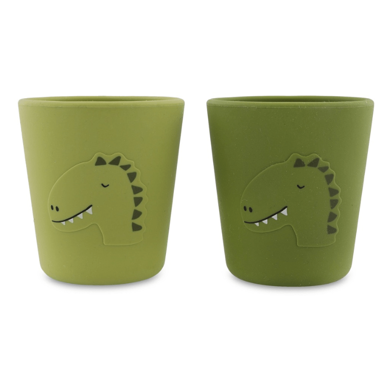 Silicone Cup 2-Pack - Mr. Dino