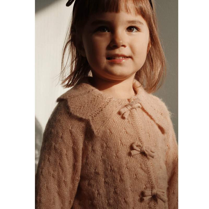 Smilla Knit Cardigan - Light Rose