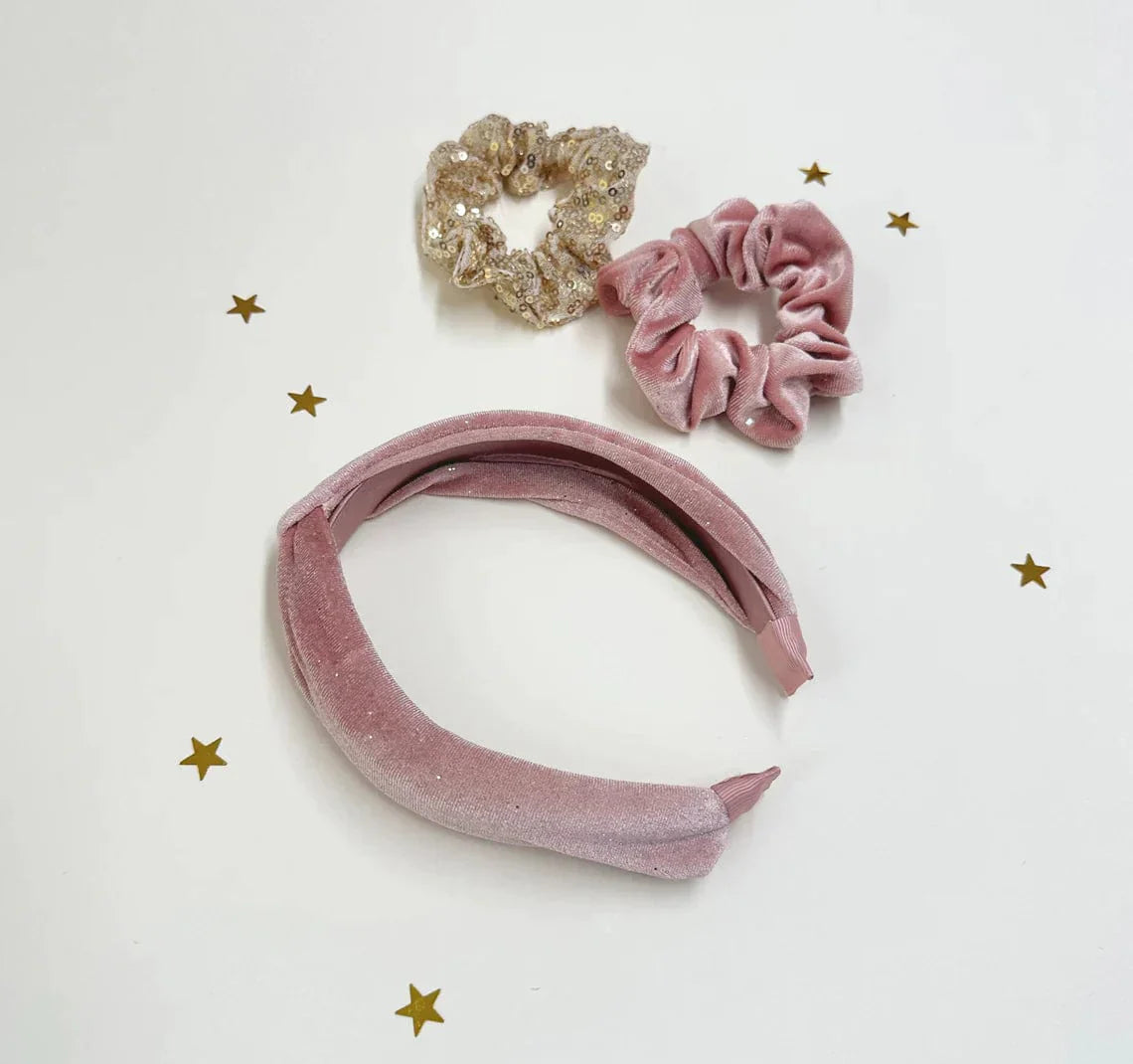 Sparkle Velvet Headband