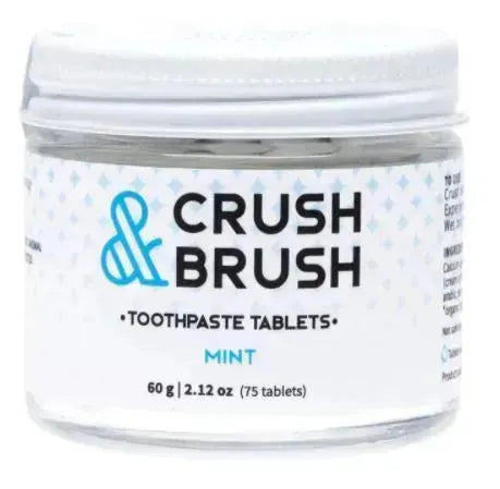 Crush & Brush Toothpaste Tablets - Mint - 60g