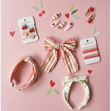 Stripy Scallop Knotted Headband