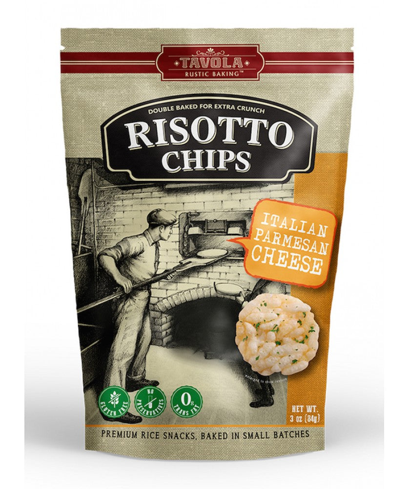 Risotto Chips - Italian Parmesan Cheese 84g