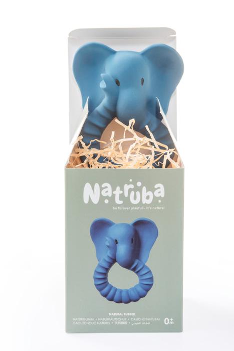 Teether Elephant Blue