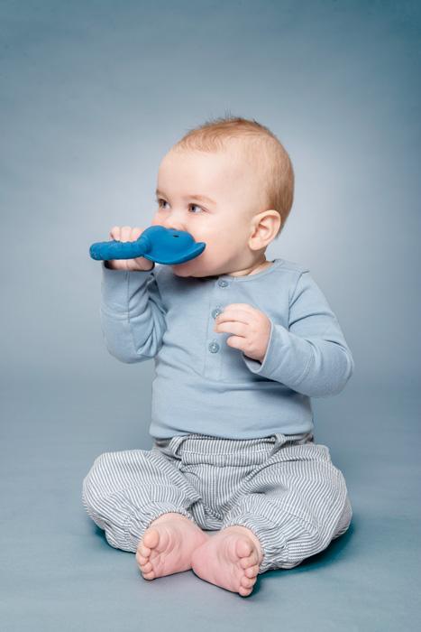 Teether Elephant Blue