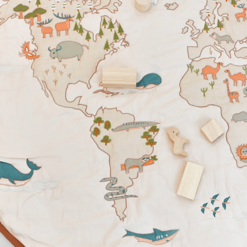 The Explorer Round Playmat