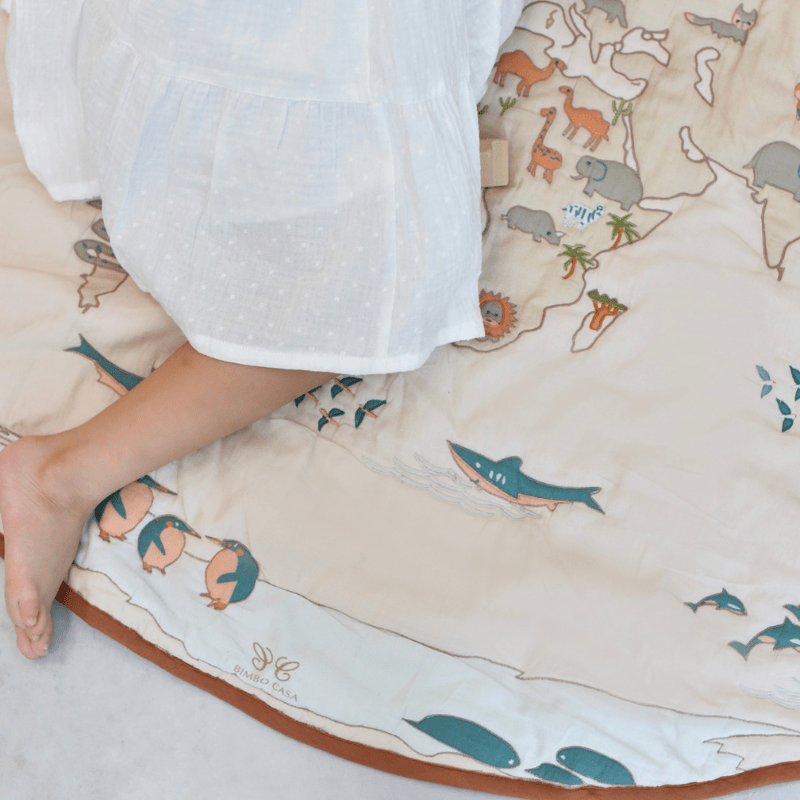 The Explorer Round Playmat