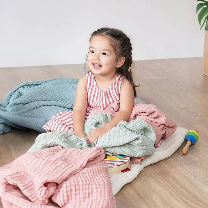 The Little Organic Baby Bedding Sets (Pillow + Pillow Protector + Duvet + Duvet Cover & Pillow Case)