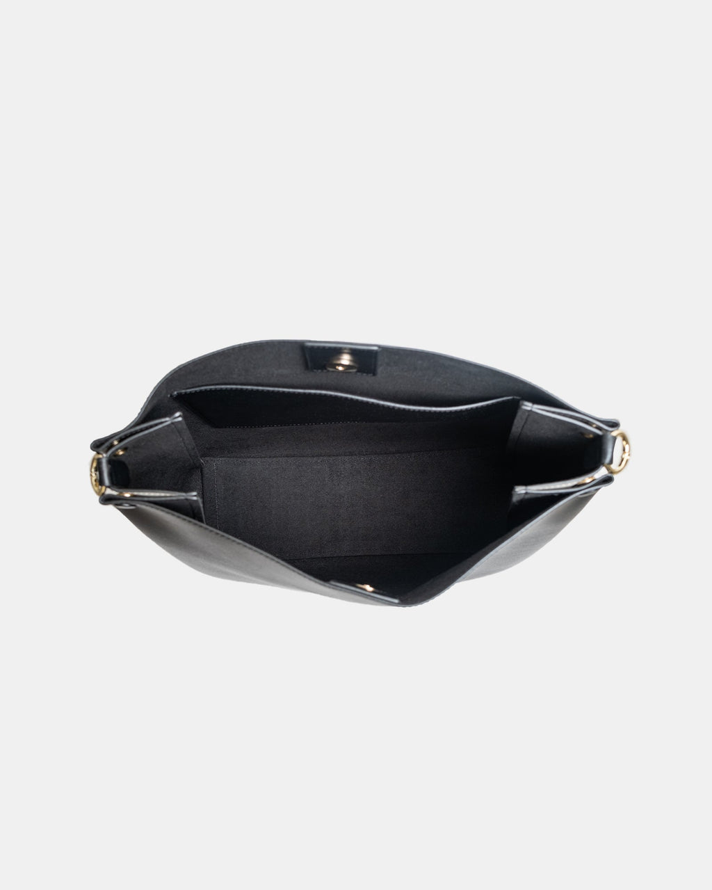 Two-Tone Tote â€?BLACK & OAT