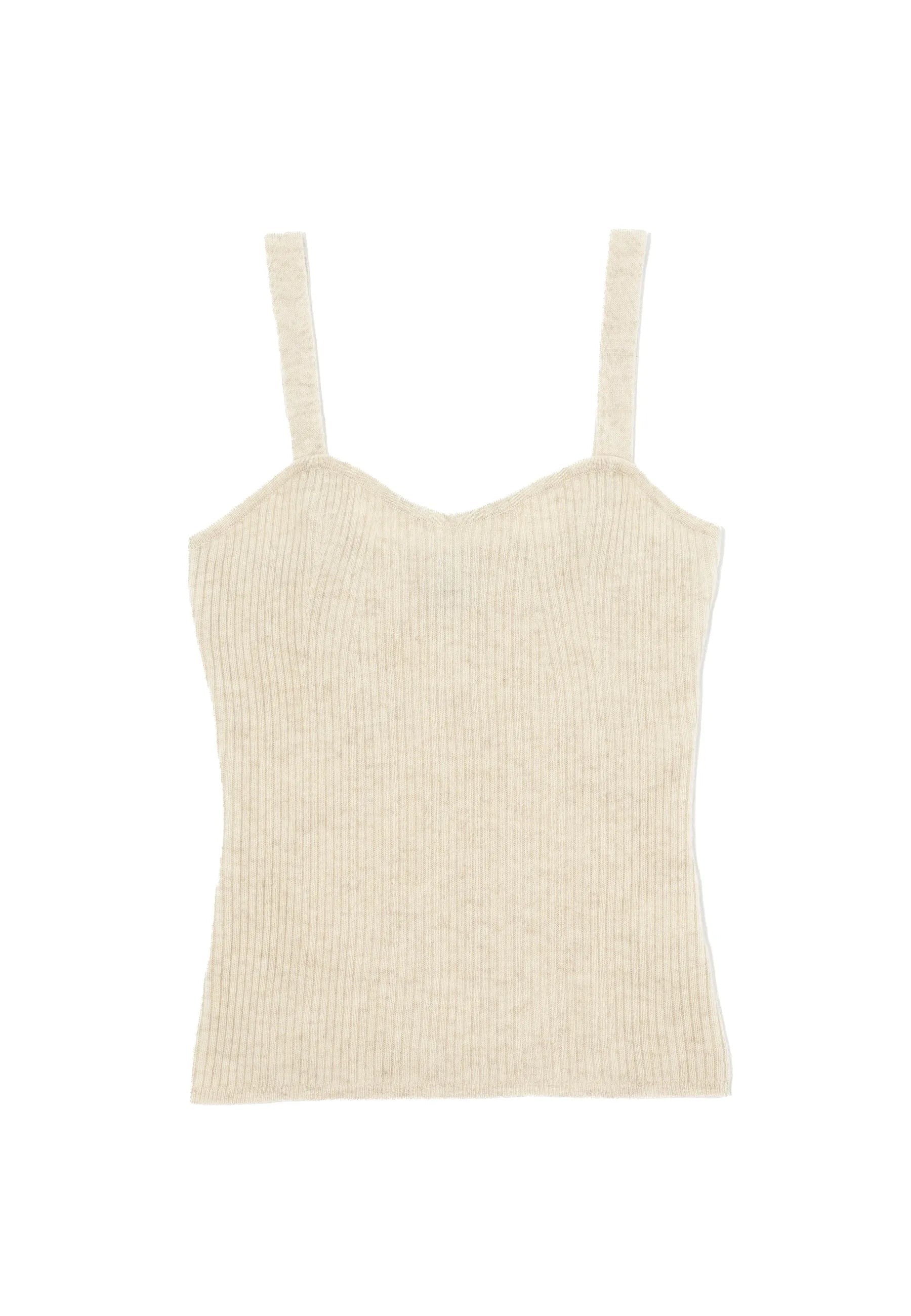 Ulaanbaatar Strap Top Off White