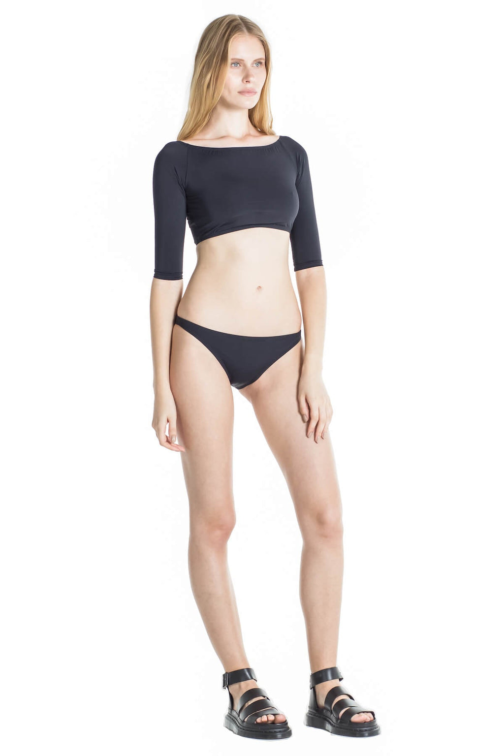 Diane Cheeky Bikini Bottom in Black