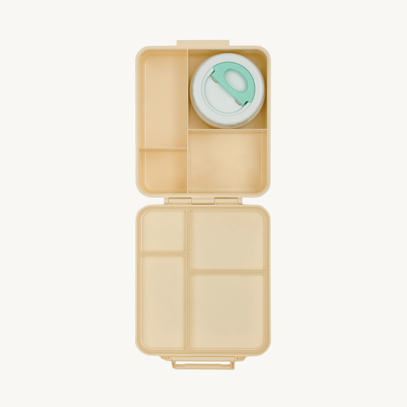 World Map Lunch Box with thermal food jar