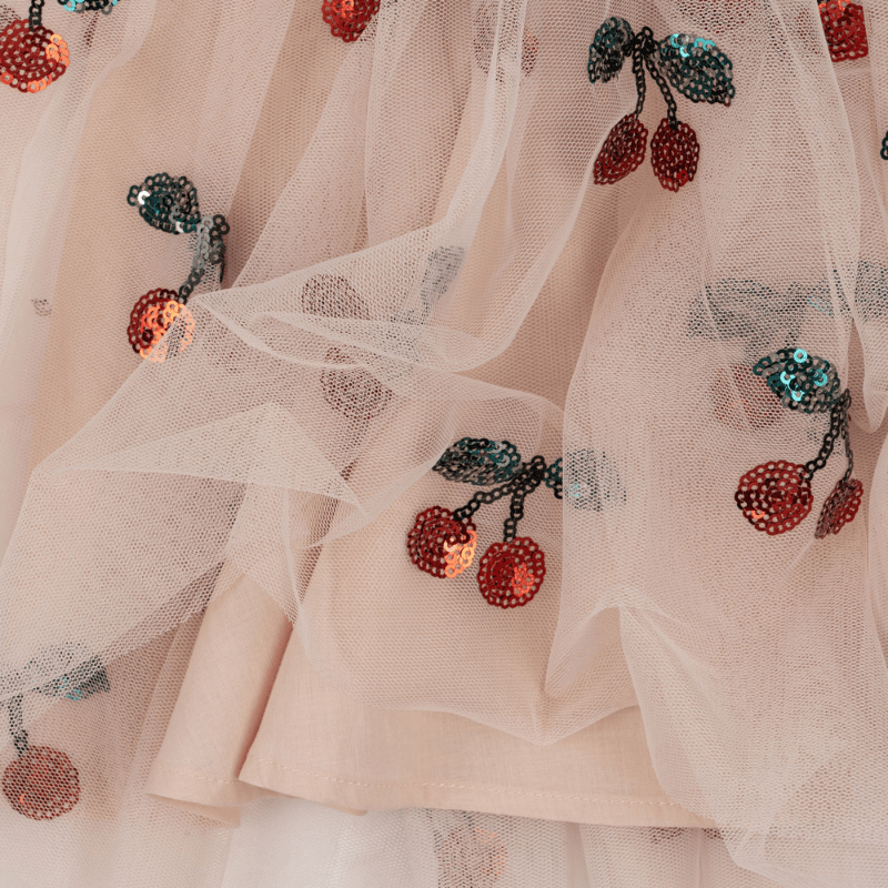 Yvonne Dress- Cherry