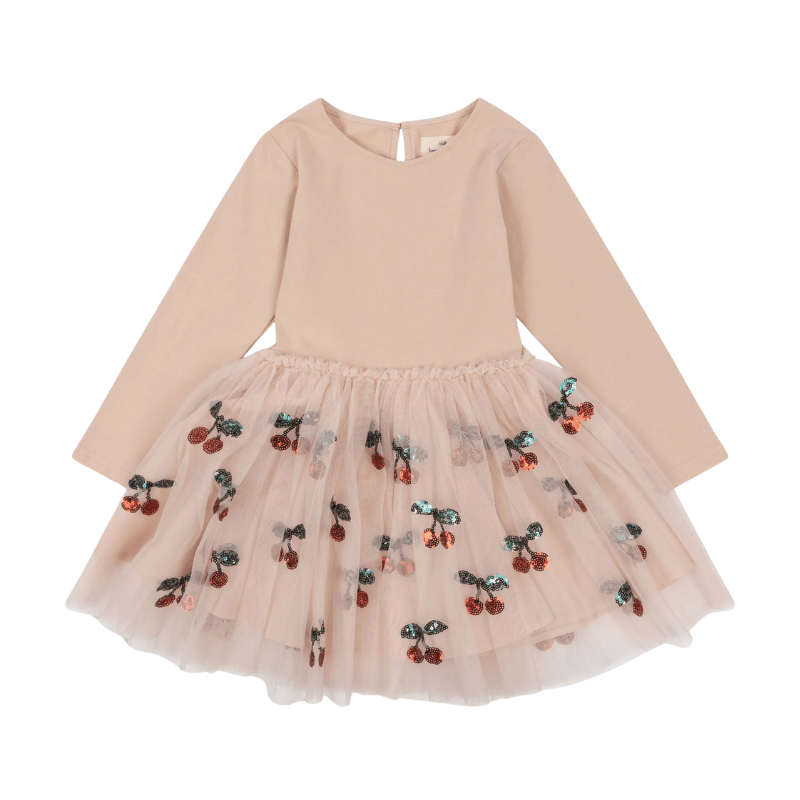 Yvonne Dress- Cherry