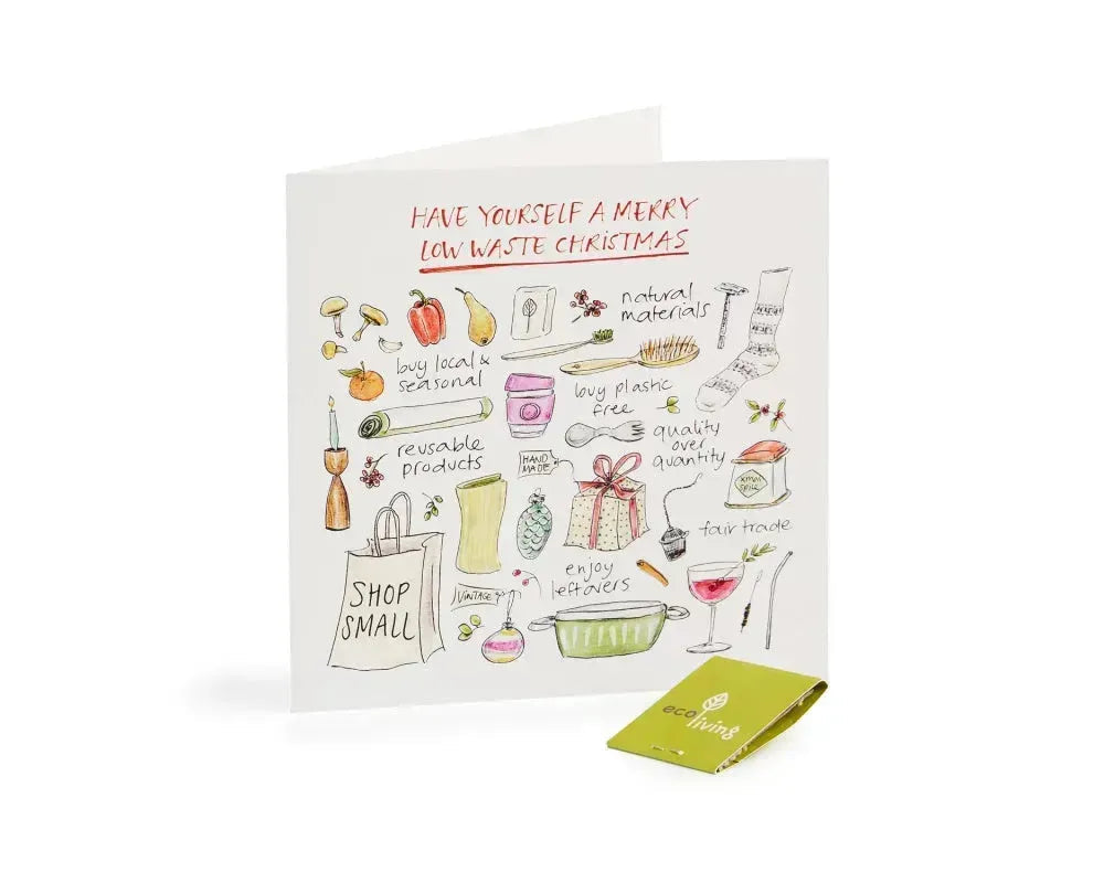 Recycled Christmas Cards - Zero Waste (FSC 100%)